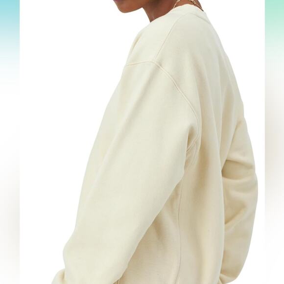 Champion Women's Reverse Weave Boyfriend Crew (Retired Color), Fresh Skin Tan - Picture 3 of 5